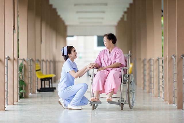 Nursing Assistant With Patient